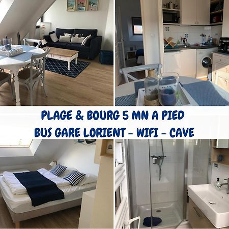Tout A Pied ! T2 25M2 - Parking Prive - Wifi Appartement Larmor-Plage Buitenkant foto